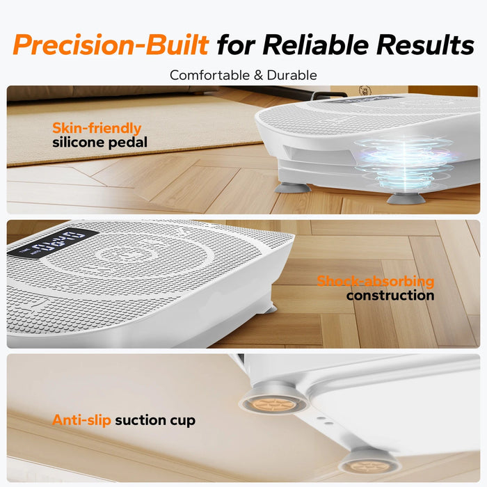 Vibration Plate Exercise Machine Whole Body Fitness Platform