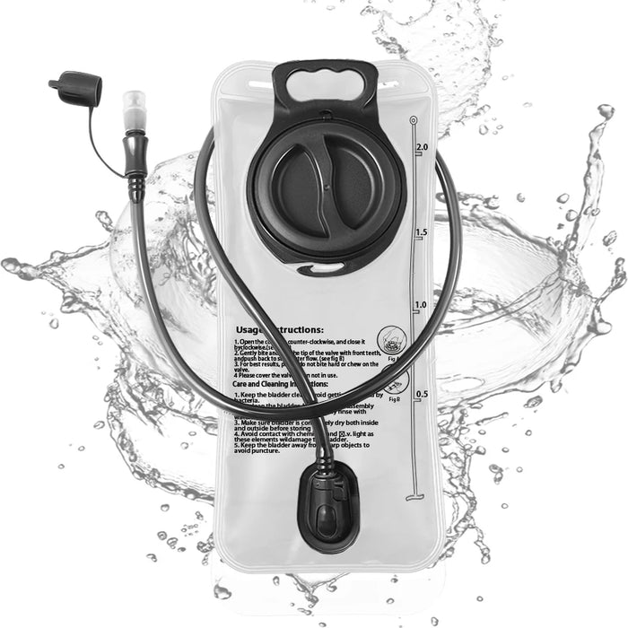 One-Click Hydration Bladder – 1.5–3L for Hiking & Camping