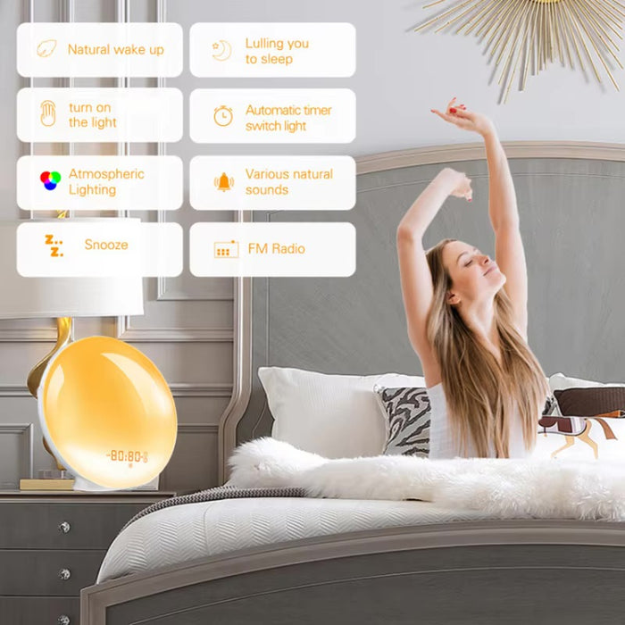 Sunrise Wake-Up Alarm Clock