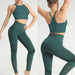 ActiveArrow Performance Open-Shoulder Sports Bra & Leggings Gym Set - Flamin' Fitness