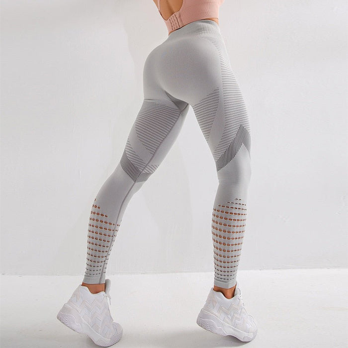 ActiveArrow Performance Open-Shoulder Sports Bra & Leggings Gym Set - Flamin' Fitness