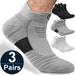AeroActive Men's Ankle Socks (3 Pairs) - Flamin' Fitness
