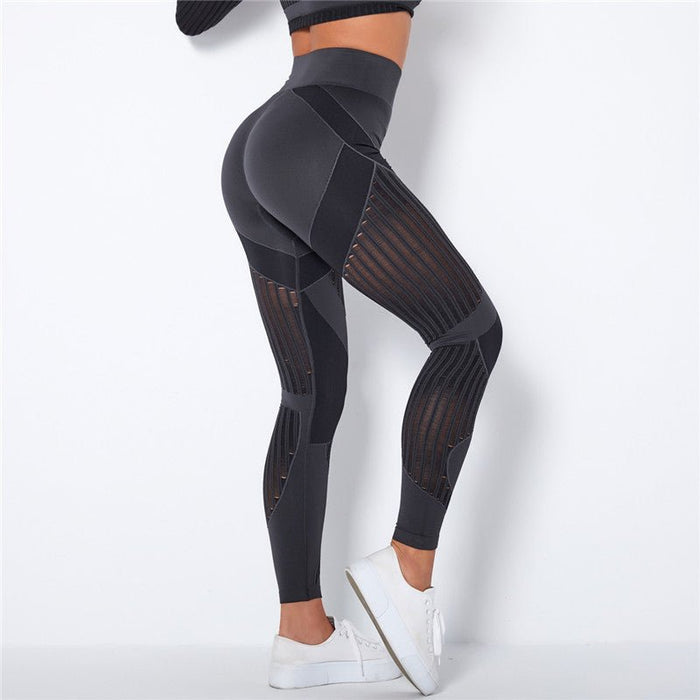 Bolt Seamless Gym Leggings - Flamin' Fitness