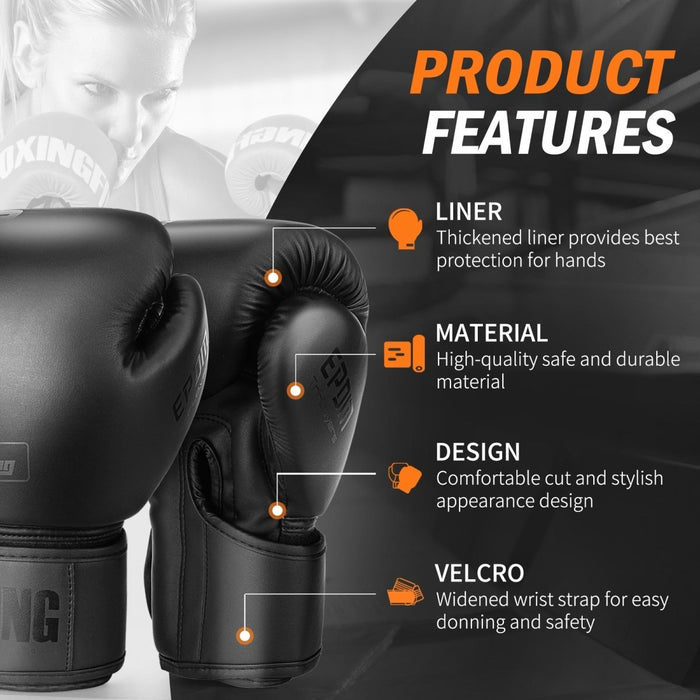 Boxing Gloves (6-16oz) - Flamin' Fitness