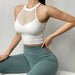 Breathable Open Back Sports Bra - Flamin' Fitness