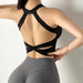Breathable Open Back Sports Bra - Flamin' Fitness