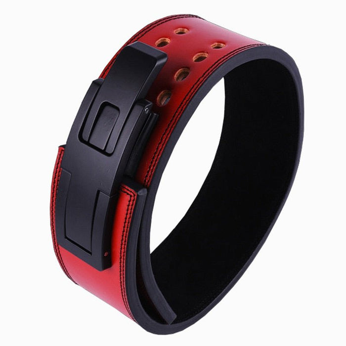 Cowhide Wide Weightlifting Belt - Flamin' Fitness
