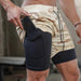 Men's 2-In-1 Camo Sports Shorts - Flamin' Fitness