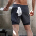 Men's 2-In-1 Sports Shorts - Flamin' Fitness