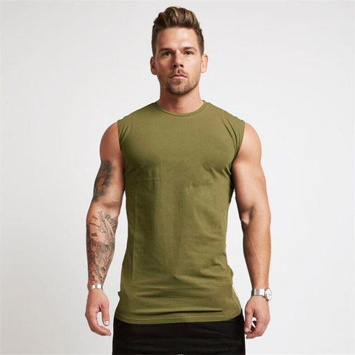 Men's Essentials Sleeveless Workout Top - Flamin' Fitness