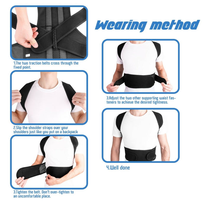 Posture Corrector Support Vest - Flamin' Fitness