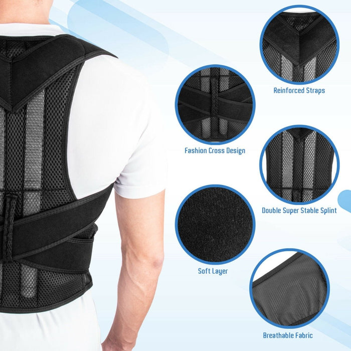 Posture Corrector Support Vest - Flamin' Fitness