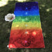 Rainbow Yoga Beach Blanket - Flamin' Fitness