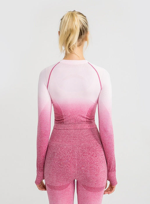 Seamless Ombre Complete Gym Set - Flamin' Fitness