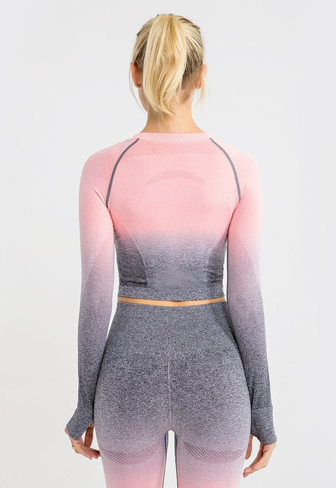 Seamless Ombre Complete Gym Set - Flamin' Fitness
