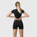 Short Sleeve Top & Leggings Gym Set - Flamin' Fitness
