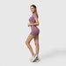 Short Sleeve Top & Leggings Gym Set - Flamin' Fitness