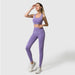 Short Sleeve Top & Leggings Gym Set - Flamin' Fitness