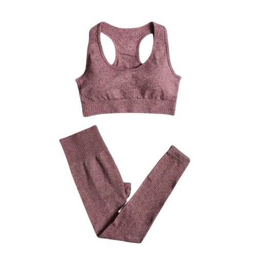 Sports Bra & Leggings Gym Set - Flamin' Fitness
