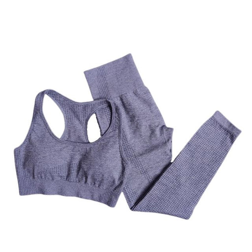 Sports Bra & Leggings Gym Set - Flamin' Fitness