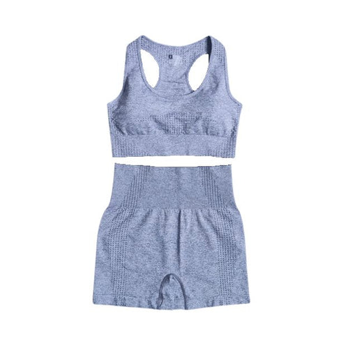 Sports Bra & Shorts Gym Set - Flamin' Fitness