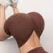 VitalVibe V-Shape Hip Sports Shorts - Flamin' Fitness